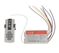 220V Four Way Lampada Senza Fili Della Luce RF Remote Control L'interruttore
