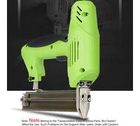 220V Pistola sparachiodi elettrica Chiodatura Cucitrice Sparatutto Cucitrice Pistola Strumenti per la lavorazione del legno Cucitrice per mobili Inquadratura Tacker Strumento manuale fai da te