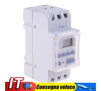 220VAC 16A Din Rail Digital Programmable Timer Switch Relay Timer Control IT
