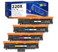 220X Toner Compatibile con HP 220X 220A Toner per HP 4302dw 4302fdw 4302fdn | per HP Color LaserJet Pro MFP 4302dw 4302fdw 4302fdn 4202dw 4202dw, cartuccia toner W2200X W2201X W2202X W2203X