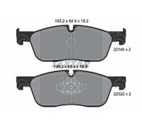 2214501 Kit pastiglie freno, Freno a disco Textar