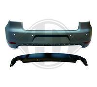 Paraurti posteriore TUNING GOLF VI 08- verniciabile in Abs look sportivo co