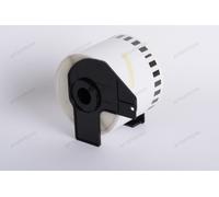 22205 10 ROTOLI ETICHETTE COMPATIBILI 62mm CONTINUO BROTHER QL500 QL570 DK22205