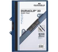 222907 Duraclip 30 Easy File, Cartellina Con Clip E Occhielli a Scomparsa, Capac