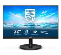 Philips V Line 222V8LA/00 Monitor PC 54,6 cm (21.5") 1920 x 1080 Pixel Full HD LCD Nero