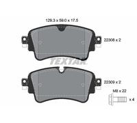 2230801 TEXTAR Kit pastiglie freno, Freno a disco per AUDI,AUDI (FAW),VW