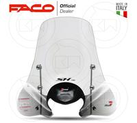 22316 SCHERMO PARAVENTO FACO + KIT ATTACCHI PER HONDA SH125 SH150 2004
