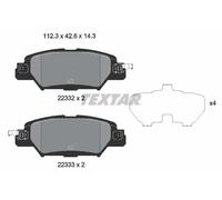 2233201 Kit pastiglie freno, Freno a disco Textar