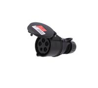 PCE - 225-6X - 32a 400v 5p Cee Presa Industriale, Ip44, Nero