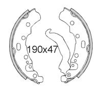 225120261 Serie ganasce freno RMS Classic Piaggio Ape Tm 703