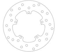 Disco freno FERODO per Vespa PX, D.200