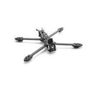 225mm Drone Frame for FPV Long-Distance Flight, Carbon Fiber RC Drone Modification Accessories - Black