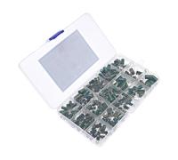225Pcs Aluminum Electrolytic Capacitors Assorted Set 15Values 16V-50V 1uF-470uF CZAOINCU