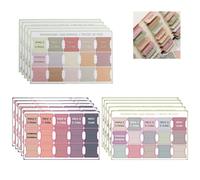 225pcs Bi/ble Tabs per donne e uomini, Bib/le Tabs Index Stickers per lo studio del Vecchio e Nuovo Testamento, Forniture Bi/ble Journaling, Accessori di studio bi/ble, Bib/le Tabs, Adesivi colorati