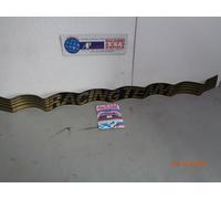 226 VETROFONIA ADESIVO PARASOLE PARABREZZA “RACING TEAM” AUTO EPOCA 130X8cm NERO