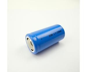 22650 3,7 Volt Batteria 3000 mAh LIPO Misure: Diametro 22 mm, Lunghezza 65 mm