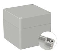 2266414 tru components contenitore universale 122 x 120 105 abs grigio ral 7035