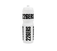 226ERS Borraccia dell'acqua per ciclismo bianca con logo nero diverse misure (1000 ml)