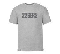 226ers Maglietta A Maniche Corte Corporate Big Logo Grey