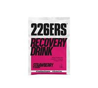 226ERS Recovery Drink Monodose | Integratore per il Recupero a base di Proteine Whey, Creatina, Carboidrati, Trigliceridi e L-Arginina, Senza Glutine, Fragola - 1 x 50 gr