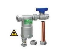 2277 34 Defangatore cromato diritto 3/4" EU tubo rame 100mm Ø18 FAR