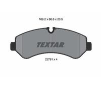 2279101 Kit pastiglie freno, Freno a disco Textar