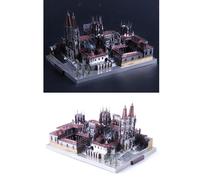 229 Pezzi 3D Metal Art Sculpture Model Kit Di Montaggio - Cattedrale Di Burgos