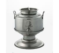 Contenitore acciaio inox per olio 5 l con base