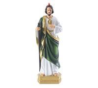 22cm Statua di San Giuda, Resina Religiosa di San Giuda Regalo Religioso Colorato Statua di San Giuda Tadeo Per La Religione E I Credenti Prega A Casa Collezione Statua Decorativa