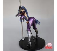 22CM Taimanin Yukikaze 2 Akiyama Rinko 1/7 Pole Dance Ver Action Figure PVC Coll
