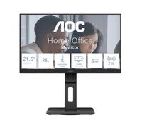 Aoc Monitor 21,5 Led Va Fhd 16:9 4Ms 250 Cdm, Pivot, Dp/Hdmi, Multimediale