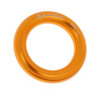 22KN Rock Climbing Rappel Ring Bail-Outs Rigging Attrezzatura - Dorato 6,8 cm, 6 cm