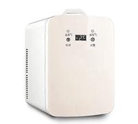 22L Mini Frigo Per Camere Da Letto Frigorifero Portatile Autoportante Silenzioso Riscaldatore Per Alimenti E Bevande Per Auto / Campeggio / Viaggi Alimentazione AC + DC ( Color : Gold , Size : Digital