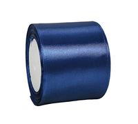 22m Nastro Blu Scuro 75mm,Nastro Raso Nastrino Bordeaux Nastri Regalo Nastro Satin,Fiocco Nastro per Pacchi Regalo,Artigianato,Bomboniere,Bouquet,Natale,Feste di Compleanno Matrimoni Decorazioni
