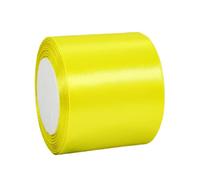 22m Nastro Giallo Limone 75mm,Nastro Raso Nastrino Bordeaux Nastri Regalo Nastro Satin,Fiocco Nastro per Pacchi Regalo,Artigianato,Bomboniere,Bouquet,Natale,Feste di Compleanno Matrimoni Decorazioni