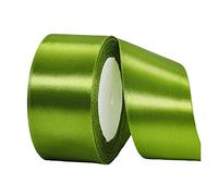 22m Nastro Verde Esercito 40mm,Nastro Raso Nastrino Bordeaux Nastri Regalo Nastro Satin,Fiocco Nastro per Pacchi Regalo,Artigianato,Bomboniere,Bouquet,Natale,Feste di Compleanno Matrimoni Decorazioni