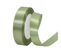 22m Nastro Verde Salvia 20mm,Nastro Raso Nastrino Bordeaux Nastri Regalo Nastro Satin,Fiocco Nastro per Pacchi Regalo,Artigianato,Bomboniere,Bouquet,Natale,Feste di Compleanno Matrimoni Decorazioni