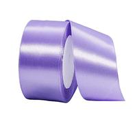 22m Nastro Viola Chiaro 40mm,Nastro Raso Nastrino Bordeaux Nastri Regalo Nastro Satin,Fiocco Nastro per Pacchi Regalo,Artigianato,Bomboniere,Bouquet,Natale,Feste di Compleanno Matrimoni Decorazioni