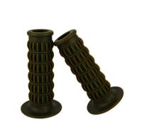 22mm 25mm 1" Retro Vintage Manubrio Manopole per Honda CB400 CG Harley Custom (Verde Militare, 7/8'')