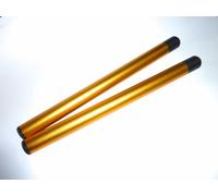 22MM 7/8" Clip On Tubes Race Track Road Handle Bars Track Day Gold Bar Clipon