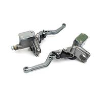 22mm 7/8 Motorcycle Handlebar Master Cylinder Levers Brake Hydraulic Clutch Pump for Honda SH 125 for Yamaha Aerox for Kawasaki Pitbike,Heavy Duty