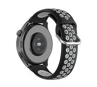 22mm Cinturini per Huawei Watch 3/Huawei Watch 3 Pro,Cintura Ricambio,CinturinoVvera Pelle per Cinturino Sportivo Cinturino per Huawei Watch GT2 Pro/Watch GT 42mm/46mm/Garmin Venu 2 (nero grigio)