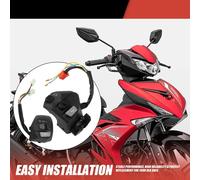 22mm Moto Interruttori Su / Spento Pulsante Manubrio Ontrol Clacson Giri Start