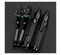 22MM Motorcycle Adjustable Brake Clutch Levers Handlebar grips Handle Ends For CFMOTO For 650NK 2023-2025,Robusto