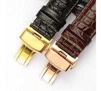 22mm Pelle Cinturino Realizzato Per CITIZEN eco-drive Con Chiusura Fibbia