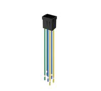 22MM Round Rocker Switch, high Current 16A, 2NO/2NO2NC Optional, Chrome-Plated Button or Oxidized Black Button Optional 5-24V 2 Positions(6pin Connector,2NO) Controls Switches