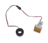 22mm Testa Quadrata LED Retroilluminato Schermo Corrente Tester Gauge 0-100A Rilevatore di Corrente Monitora AC100A Corrente Meter Amperometro