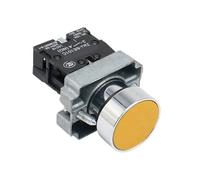 22mm XB2-BA31 XB2-BA42 Momentary Push Button Switch 10A 240V~3A Circular Small Size Flat Round Panel NC/NO(XB2 BA 51)
