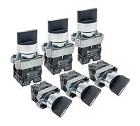 22mm XB2-BD21 BD23 BD25 BD33 BD45 BD53 1NO/2NO/1NO1NC 2/3 Posizioni Autobloccante/Selettore Selettore Interruttore 1 Pz(XB2-BD21)