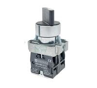 22mm XB2-BD21 BD23 BD25 BD33 BD45 BD53 1NO/2NO/1NO1NC 2/3 posizioni Selettore autobloccante/auto-resettante Interruttore a manopola(XB2-BD21 2G Lock 1NO)
